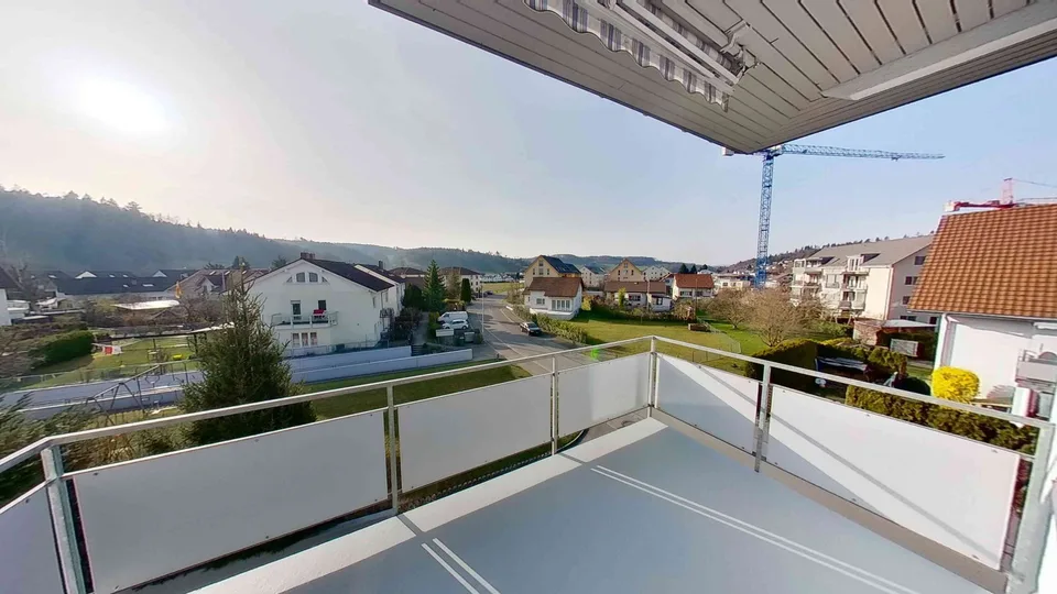 Offene 2-Zimmer-Wohnung mit Balkon in ruhiger Wohnlage