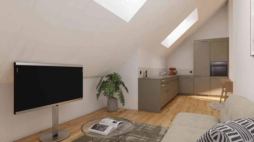 2.5-Zimmer-Dachwohnung in Opfershofen TG