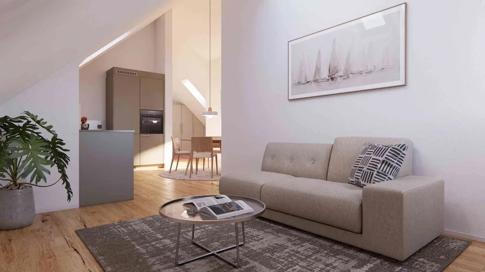 2.5-Zimmer-Dachwohnung in Opfershofen TG