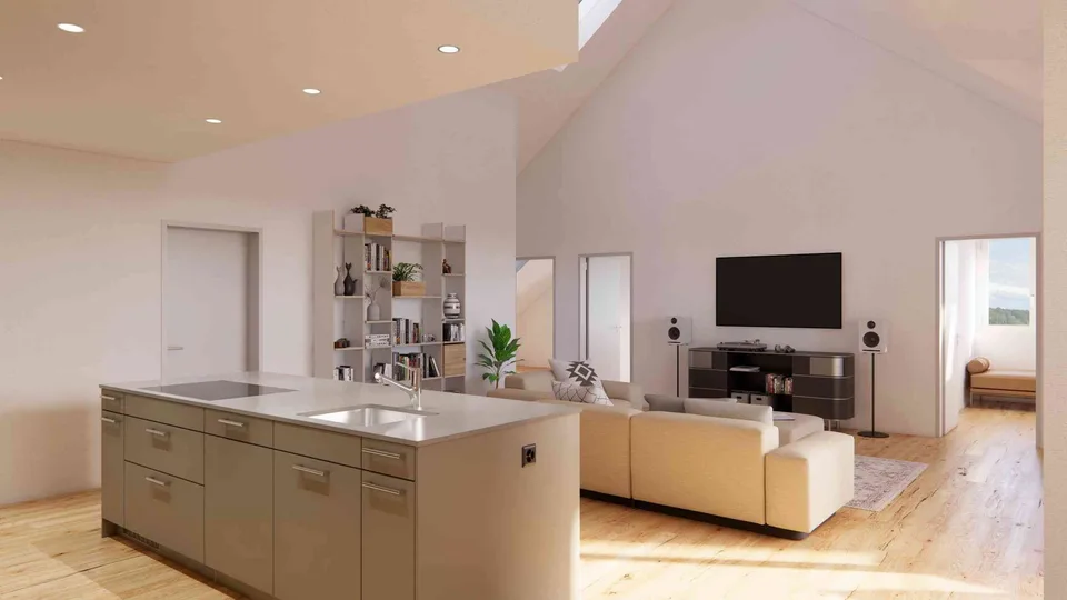 5.5-Zimmer-Dachwohnung in Opfershofen TG