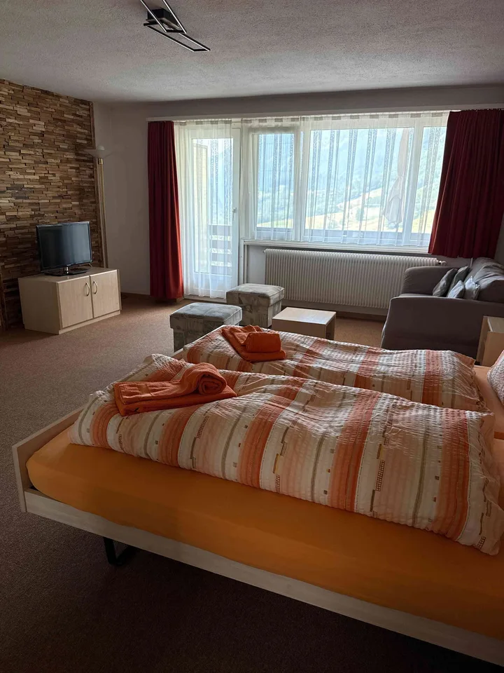 1 1/2 Zimmerwohnung mit wunderschönen Aussicht nähe Thermalbad