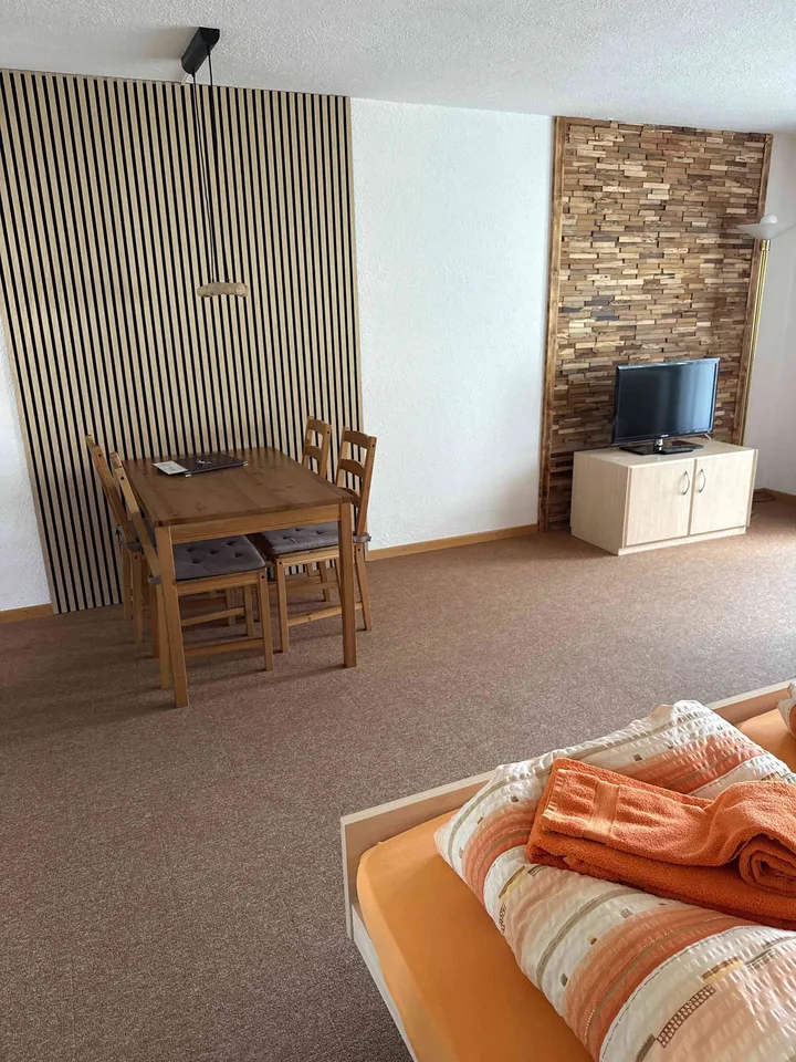 1 1/2 Zimmerwohnung mit wunderschönen Aussicht nähe Thermalbad
