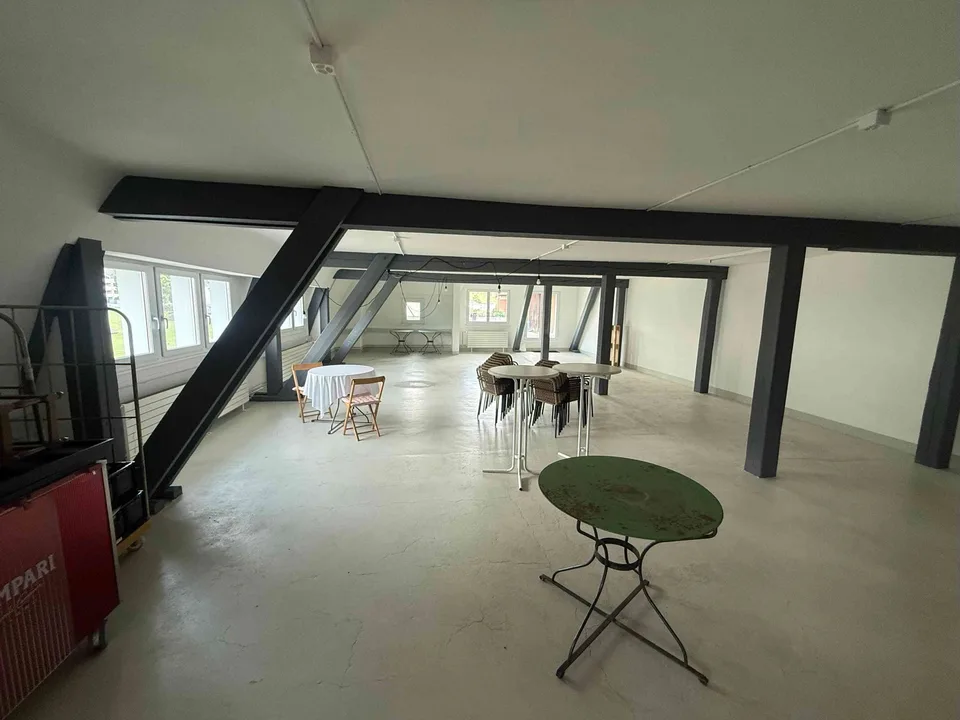 141m2 Büro mit Dachstockfeeling und eigener Terrasse