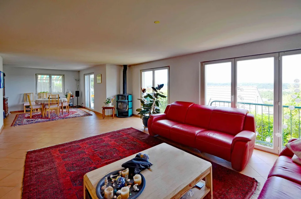 Familienhaus mit Weitsicht und viel Platz in Münchenstein