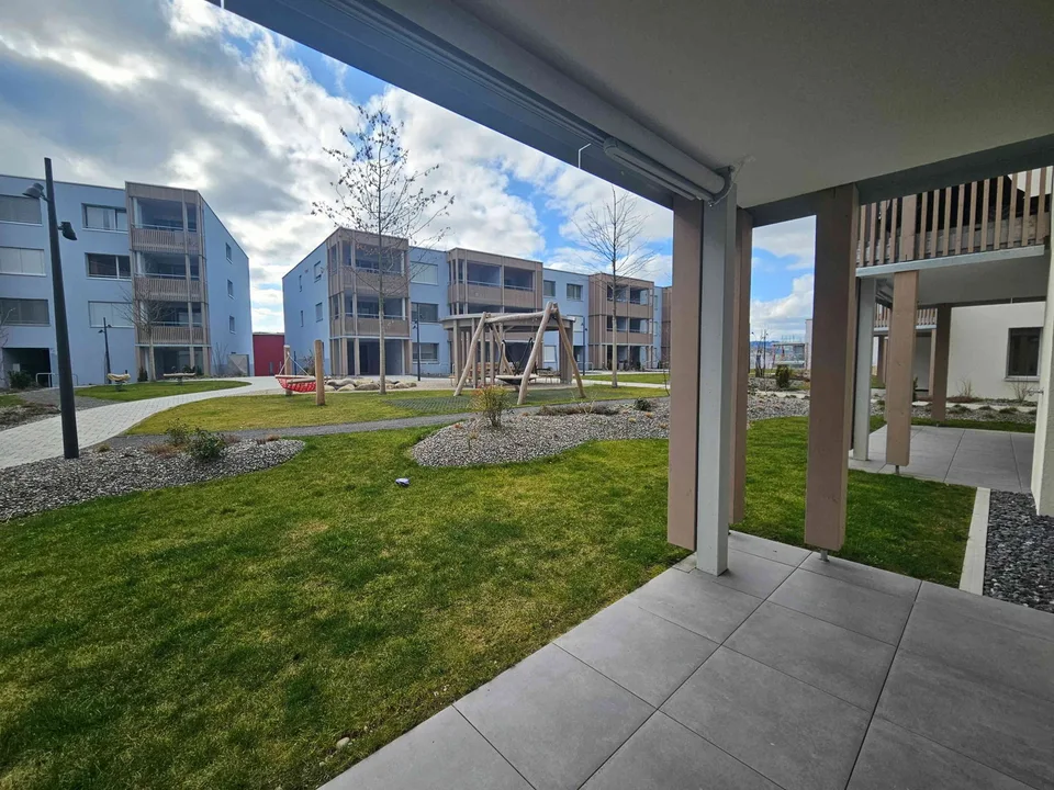 Moderne 3.5-Zimmer Neubau-Gartenwohnung