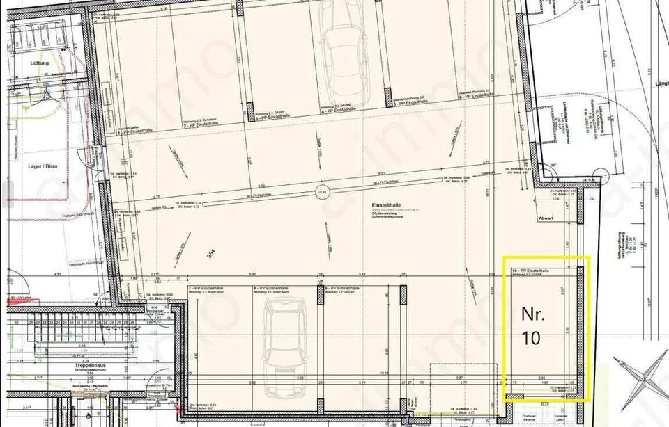 Tiefgaragenparkplatz in Grossdietwil (LU) zu verkaufen