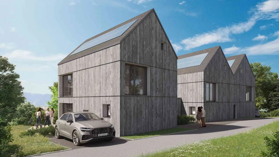 Yverdon Calamin / Villas urbaines écologiques A