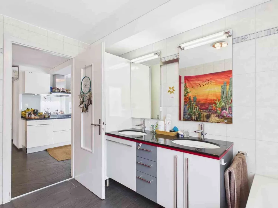 Urban leben in Visp – Moderne 3.5-Zimmerwohnung mit Charme
