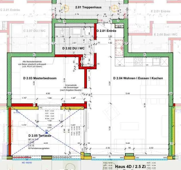 Neubau-Erstvermietung: Moderne 2.5-Zimmer-Wohnung traumhafter Aussicht