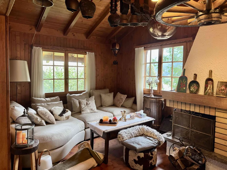 Charmant chalet à Gryon–Barboleuse , vue montagne et cadre paisible – foto 5 di 12
