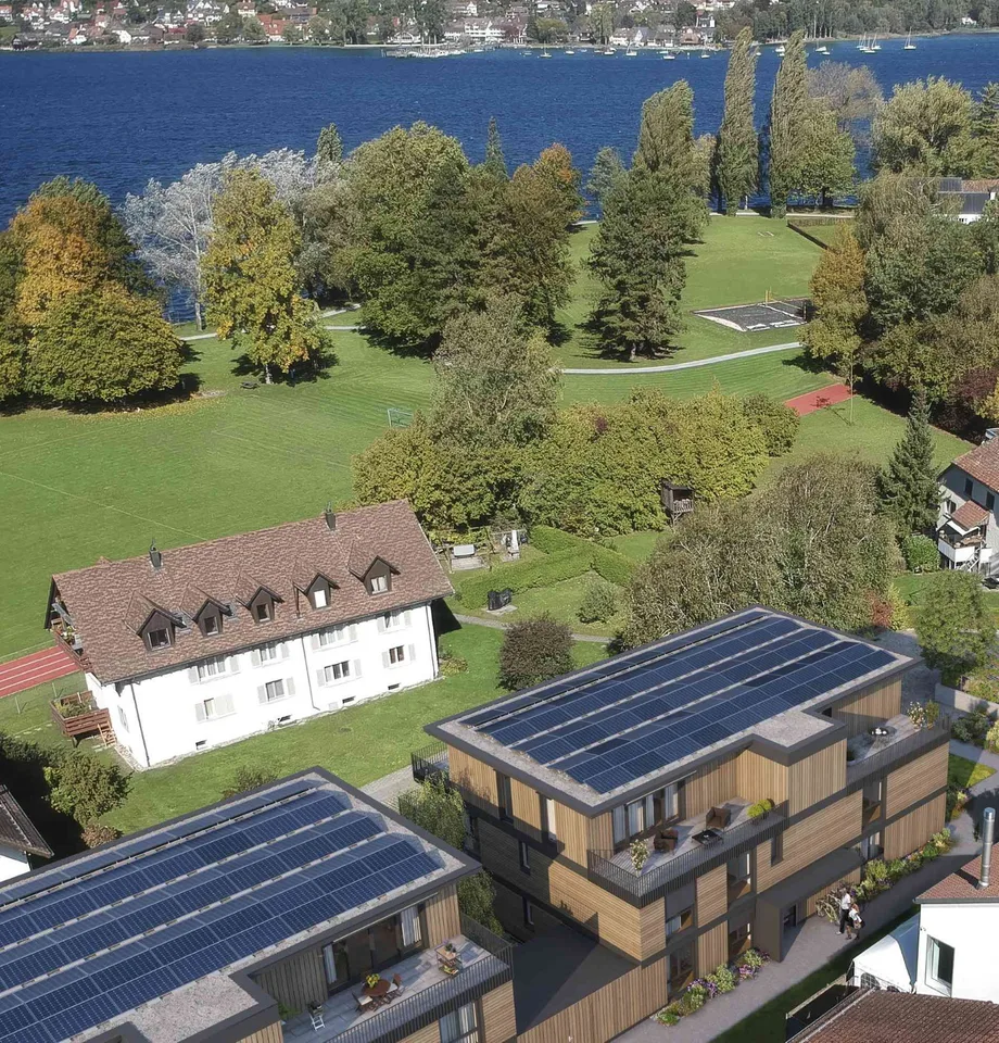 moderne 2.5 Zimmer Gartenwohnung Nahe Seeufer