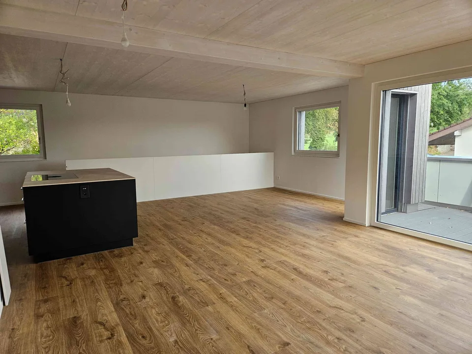 Erstvermietung: 3.5 Zimmer Neubau, 75 m² Sitzplatz, Balkon, Weitsicht