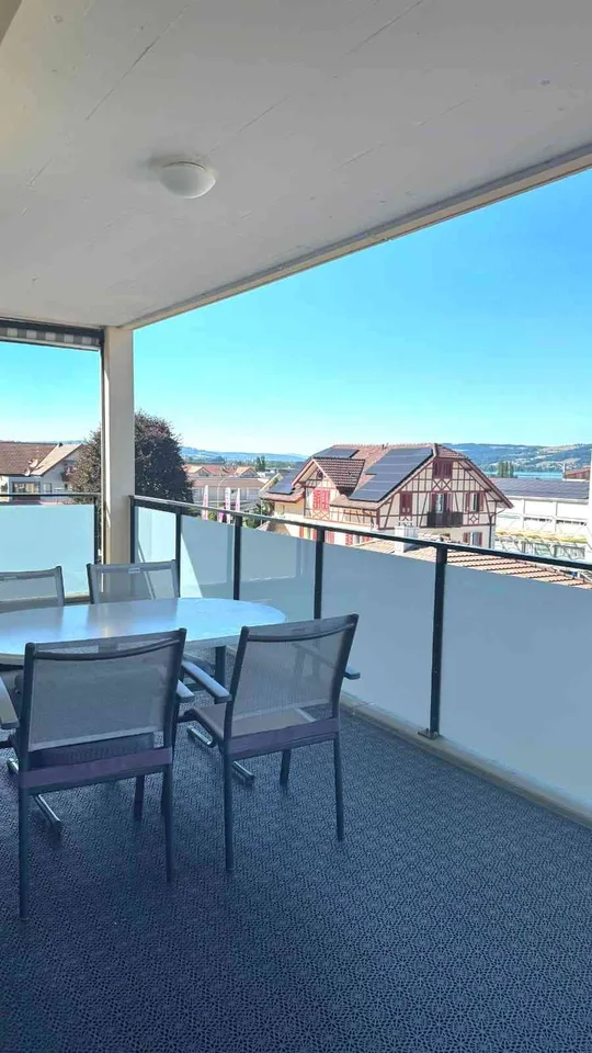 Sonnige schöne 3 1/2-Zimmerwohnung mit Wintergarten in Nottwil
