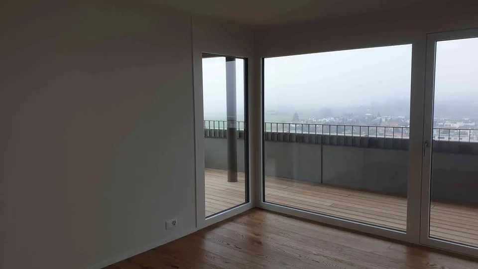 4.5-Zimmer-Wohnung mit Balkon und Weitsicht in Schötz