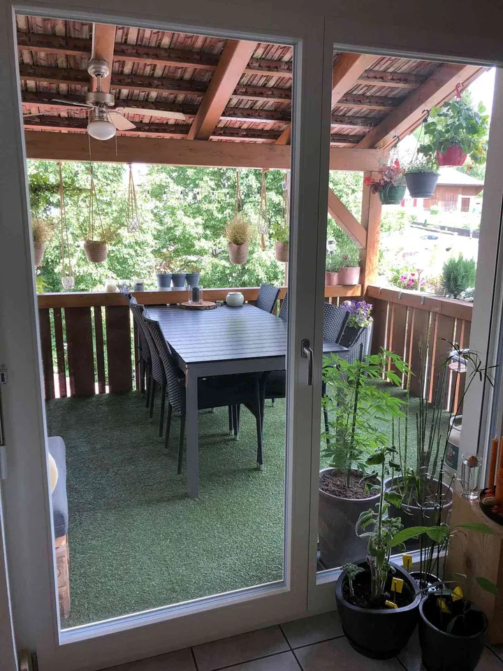 Charmante 4 1/2 Zimmer-Dachwohnung grossem Balkon