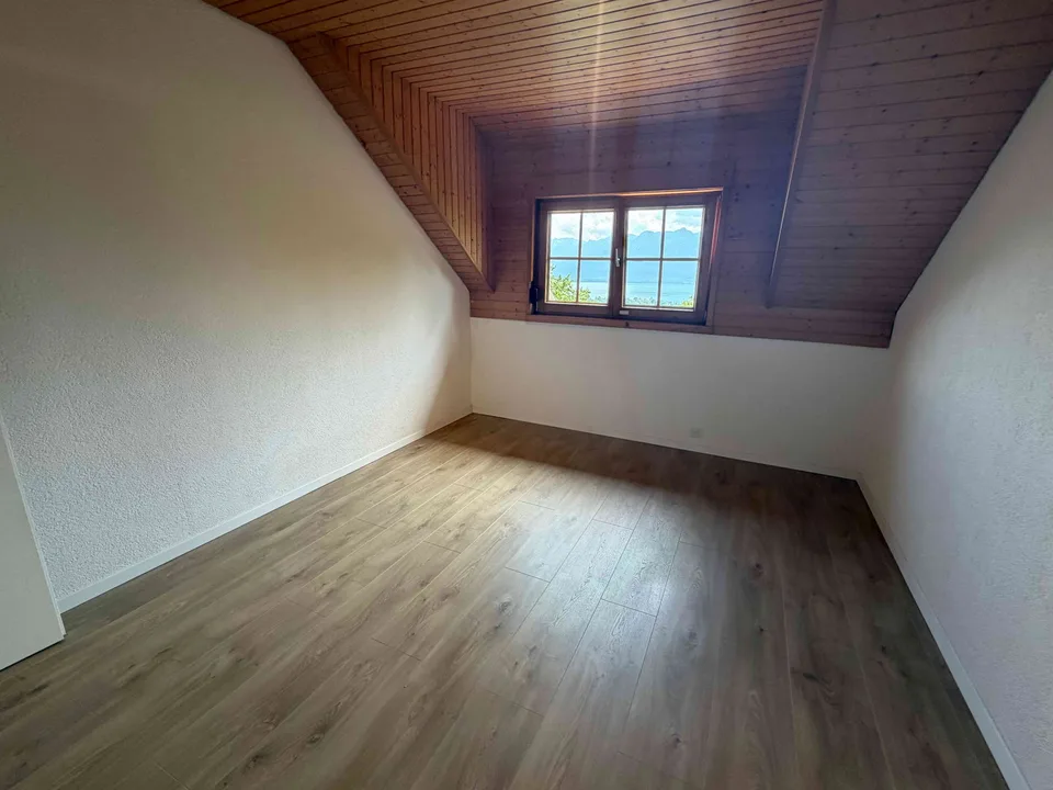 Maison jumelée à Blonay de 5,5 pièces, 160m2, vue lac et montagnes