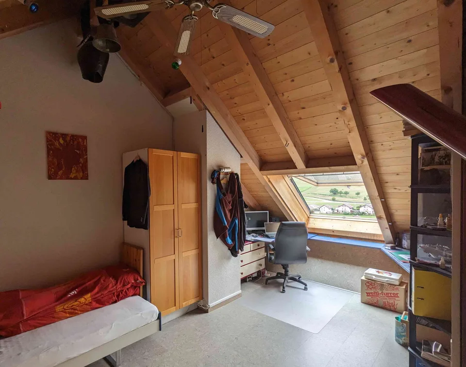 5,5-Zimmer-Reihenhaus mit Alpenpanorama, Garten & Wintergarten