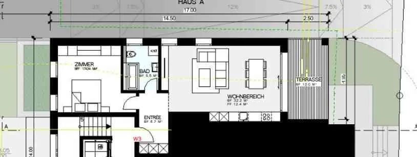 2.5-Zimmer-Wohnung, Baujahr 2023, PP mit E-Ladestation in Sennwald SG