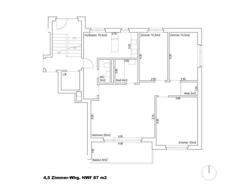 Freundliche und helle 4.5-Zimmerwohnung