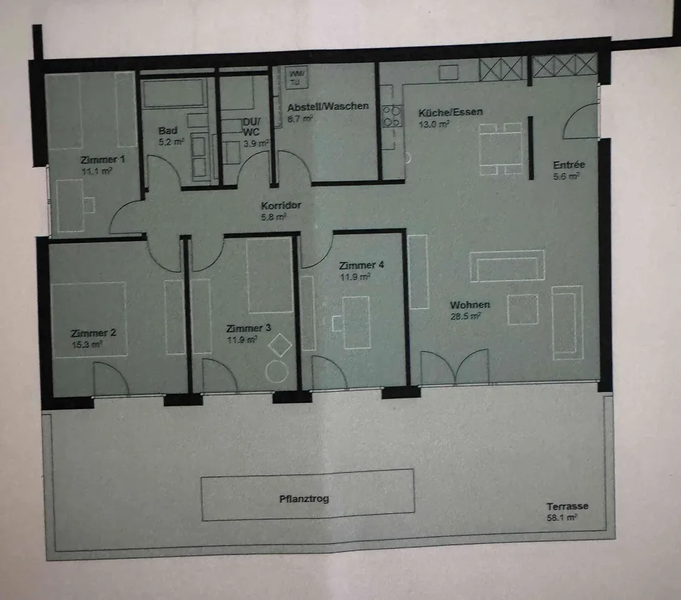 Nachmieter gesucht für wunderschöne 5½-Zimmer-Terassenwohnung