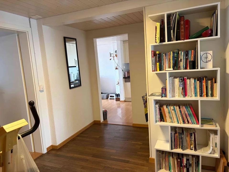 Charmant appartement de 3.5 pièces avec terrasse et vue lac à Lugnorre