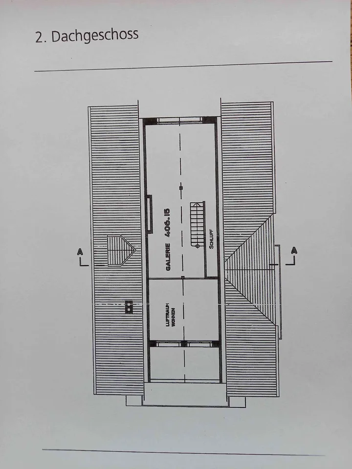 Spacious attic maisonette apartment with balcony (36 m2)