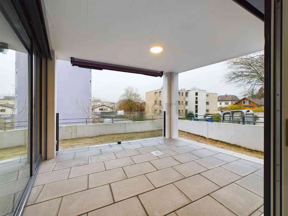 Grosszügige 2.5-Zimmer-Gartenwohnung – 77 m², in Mellingen
