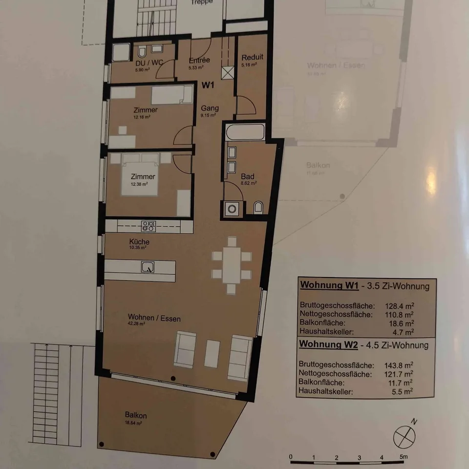 3,5 Zi-Wohnung
