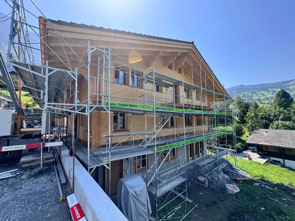 5.5-Zimmer-Familien-Wohnung (für Leute mit Wohnsitz in Grindelwald)