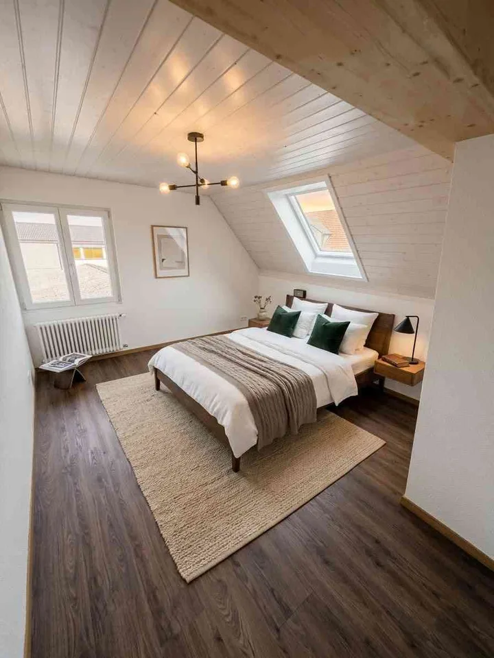 120 m² Maisonette mit Balkon im freistehenden Haus – Bahnhofsnähe