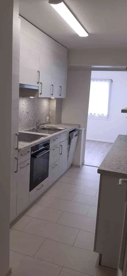 In Mumpf ab Dezember 20: 3 Zimmerwohnung mit Wintergarten zu vermieten