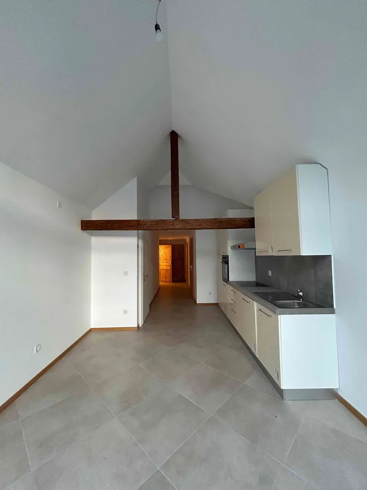 Appartement 2.5 pièces rénové au centre ville de Moudon