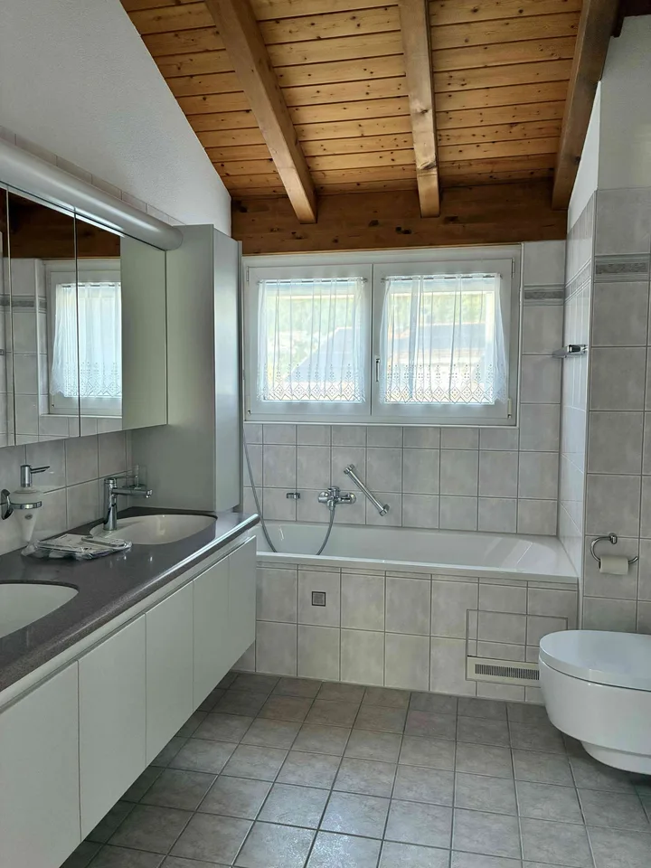 Grosse und helle Attikawohnung (180 m2) direkt am Stausee