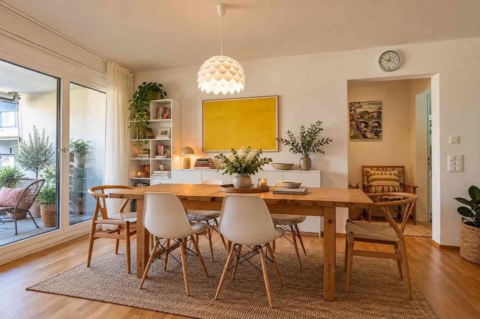 Helle 3.5-Zi.-Whg. mit 112 m², sonnigem Balkon & inkl.Tiefgaragenplatz – Foto 4 von 20