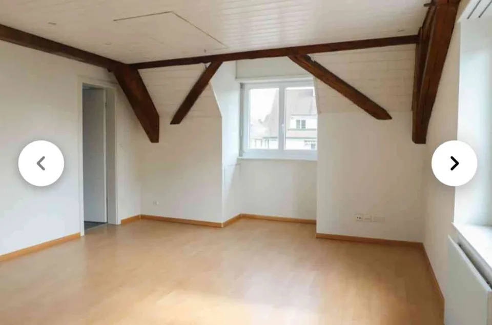 Charmante 3.5 Zimmer Wohnung mit Rheinblick