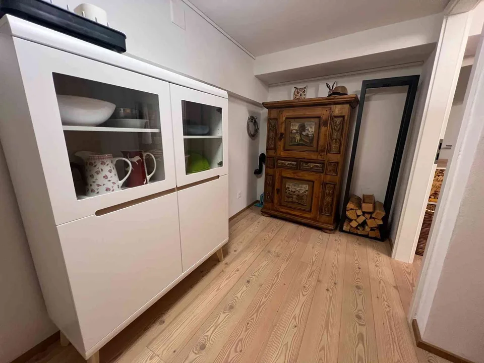 Wohnung mit Garten in Zorten/Lenzerheide