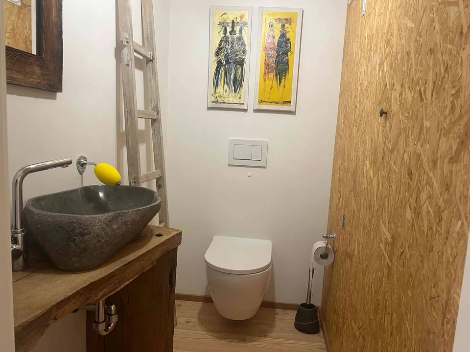 Wohnung mit Garten in Zorten/Lenzerheide