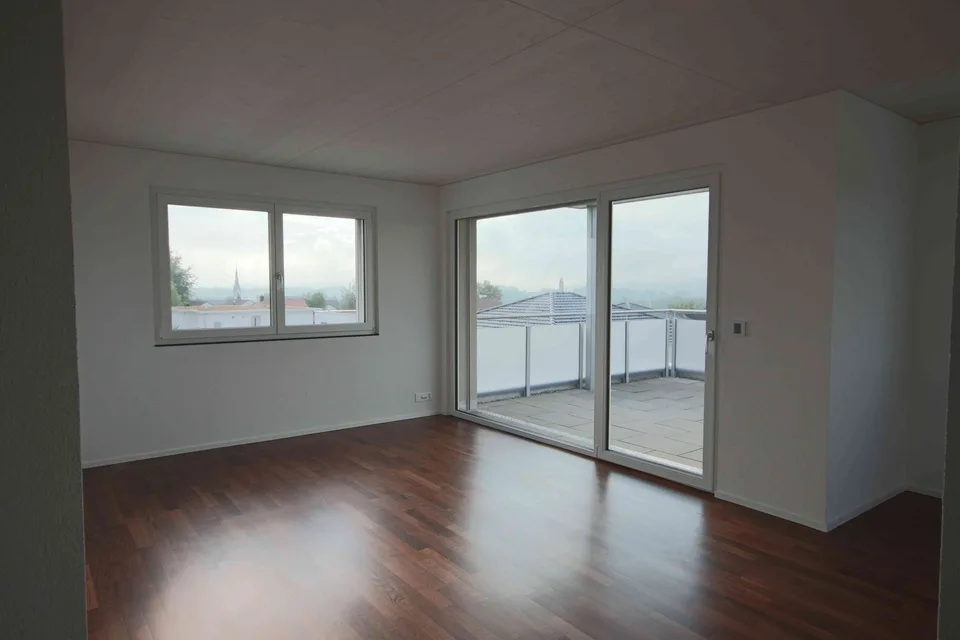 2.5 Zimmer Attika Wohnung mit Fernsicht