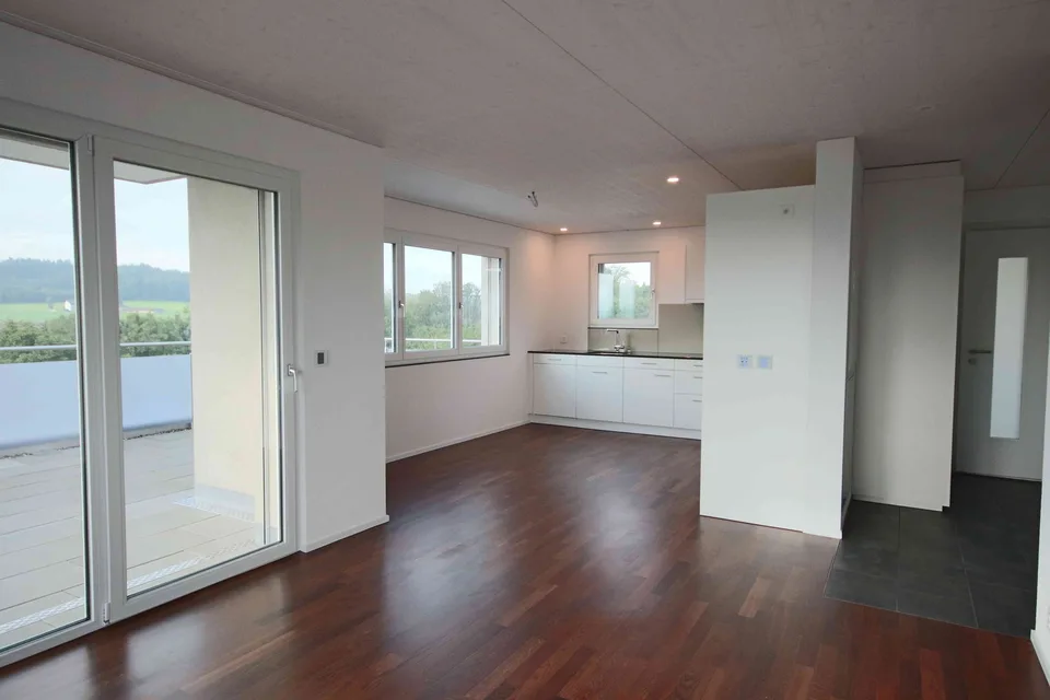 2.5 Zimmer Attika Wohnung mit Fernsicht