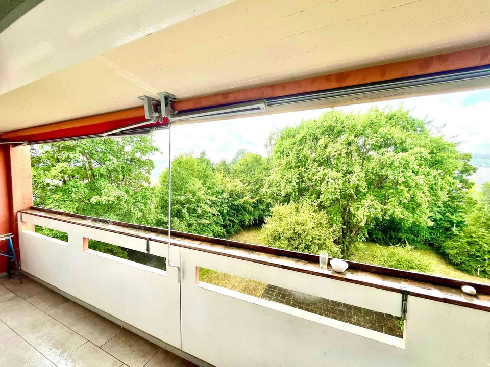4 Zimmer Wohnung mit schöner Aussicht auf Wald und Berge