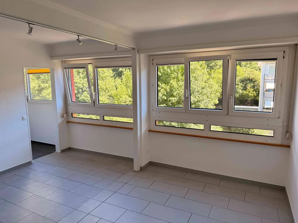4 Zimmer Wohnung mit schöner Aussicht auf Wald und Berge