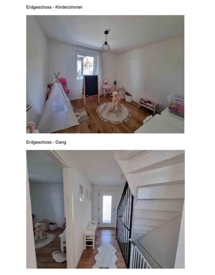 Freistehendes 6.5-Zimmer-Einfamilienhaus mit bis zu 8 Aussenparkplätze