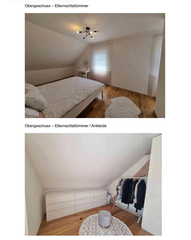 Freistehendes 6.5-Zimmer-Einfamilienhaus mit bis zu 8 Aussenparkplätze