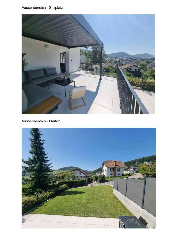 Freistehendes 6.5-Zimmer-Einfamilienhaus mit bis zu 8 Aussenparkplätze