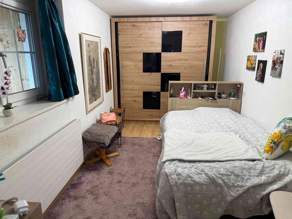 Gemütliche 3-Zimmer-Wohnung mit Gartenbereich und Bergblick in Maienfeld