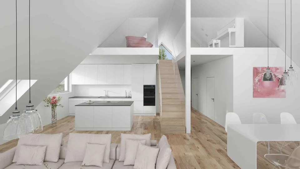 Neue 5/6 Z’ Maisonttewohnung mit Panoramablick und Sonnenuntergänge – Foto 6 von 8
