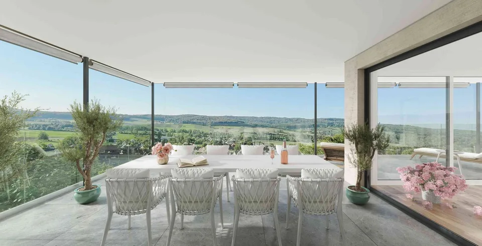 Neue 5/6 Z’ Maisonttewohnung mit Panoramablick und Sonnenuntergänge – Foto 5 von 8