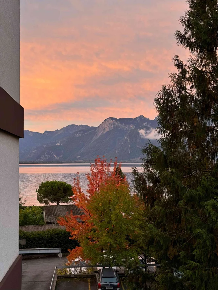 Bel appartement meublé de 2.5 pièces à 30 secondes du lac