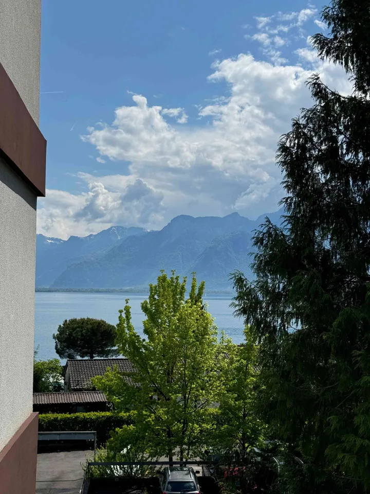 Bel appartement meublé de 2.5 pièces à 30 secondes du lac