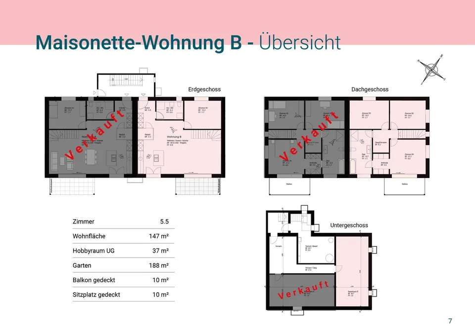 Neubau: 5.5-Zimmer-Haushälfte mit Garten und Hobbyraum – foto 10 di 10